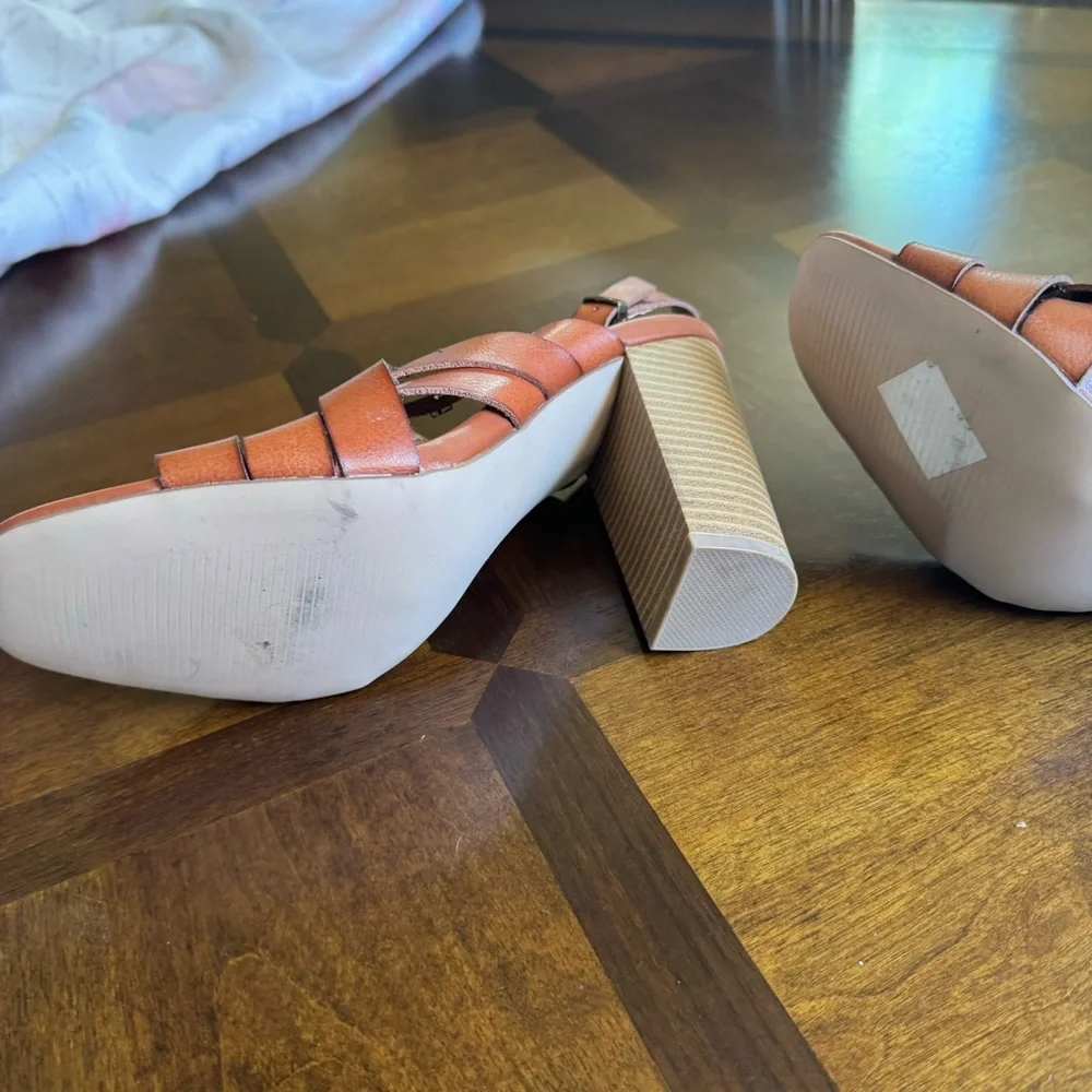 JustFab high heels sandals NWOB